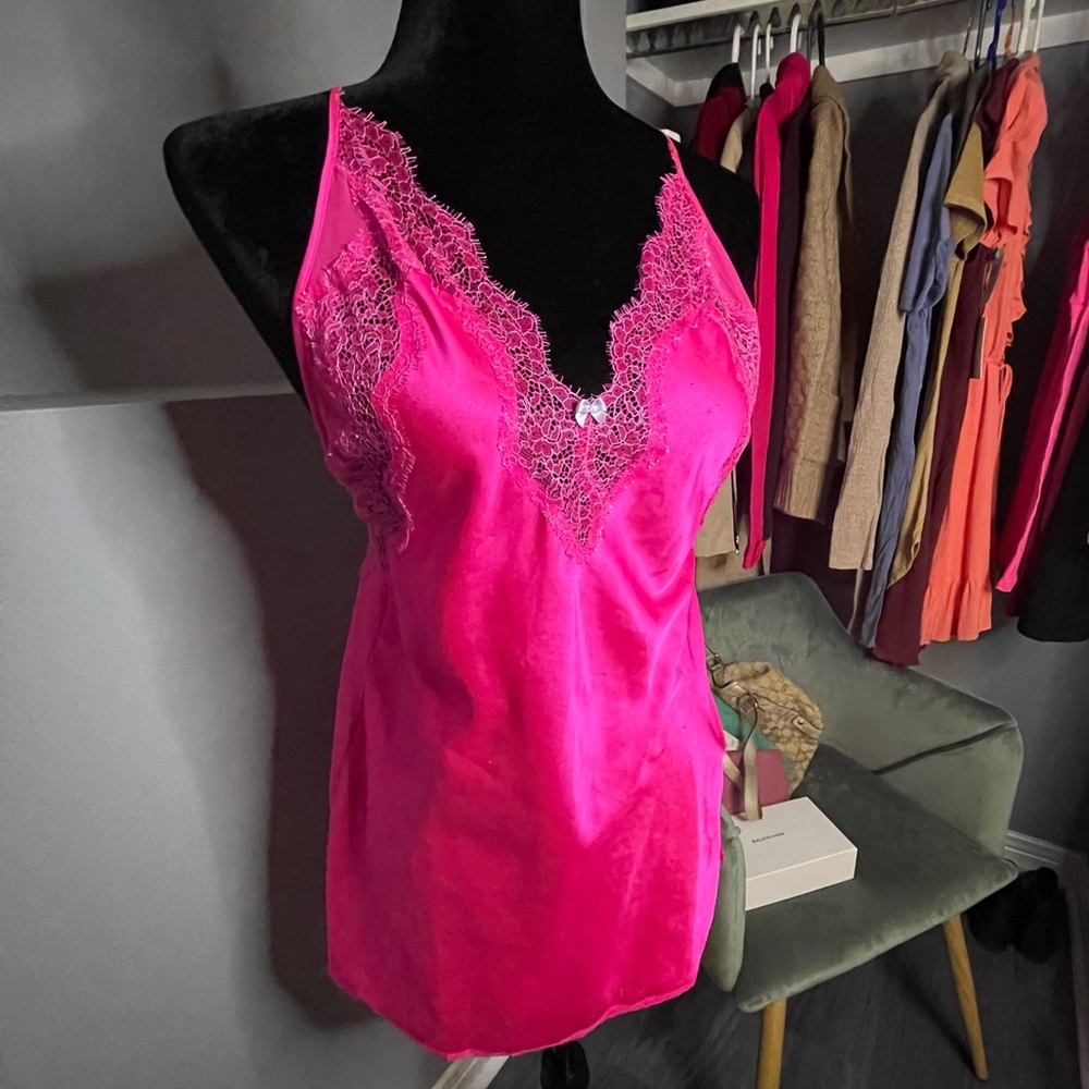 Victoria's Secret Pink Lace Chemise